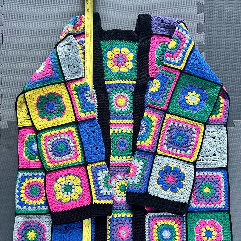 Amazing hand knotted cardigan